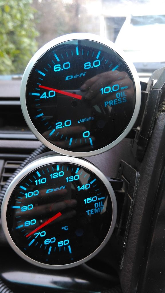Genuine defi gauges x4 + controller Driftworks Forum